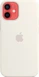 Apple Silicone Casing with MagSafe untuk iPhone 12 Mini White