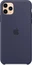 Apple Silicone Casing untuk iPhone 11 Pro Max Midnight Blue