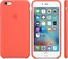 Apple Silicone Casing untuk iPhone 6s Plus Light Red