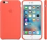 Apple Silicone Casing untuk iPhone 6s Plus Light Red