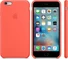 Apple Silicone Casing untuk iPhone 6s Plus Light Red