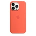 Apple Silicone Casing with MagSafe untuk iPhone 13 Pro Nektarine