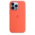 Apple Silicone Casing with MagSafe untuk iPhone 13 Pro Nektarine