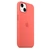 Apple Silicone Casing with MagSafe untuk iPhone 13 Pink pomelo