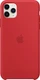 Apple Silicone Casing untuk iPhone 11 Pro Max Red