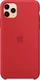 Apple Silicone Casing untuk iPhone 11 Pro Max Red
