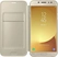 Samsung EF-WJ730CF Flip Wallet untuk Galaxy J7 (2017) gold