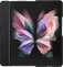 Samsung Leather Flip Casing untuk Galaxy Z Fold 3 5G Black