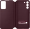 Samsung Smart Clear View Casing untuk Galaxy S22+ Burgundy