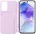 Samsung Smart View Wallet Casing untuk Galaxy A55 5G Lavender