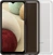 Samsung Soft Clear Casing untuk Galaxy A12 Black