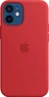 Apple Silicone Casing with MagSafe untuk iPhone 12 Mini Red