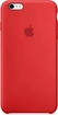 Apple Silicone Casing untuk iPhone 6s Plus Red