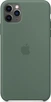 Apple Silicone Casing untuk iPhone 11 Pro Max pinienGreen