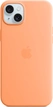 Apple Silicone Casing with MagSafe untuk iPhone 15 Plus sorbet Orange