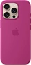 Apple Silicone Casing with MagSafe untuk iPhone 16 Pro fuchsia