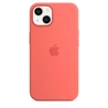 Apple Silicone Casing with MagSafe untuk iPhone 13 Pink...