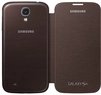 Samsung Flip Casing untuk Galaxy S4 Brown