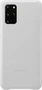 Samsung Leather Casing untuk Galaxy S20+ light gray