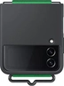 Samsung Silicone Casing with Strap untuk Galaxy Z Flip 4 Black